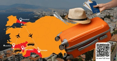 4 Günlük Tur Antalya, Pamukkale ve Efes Arabayla Tur